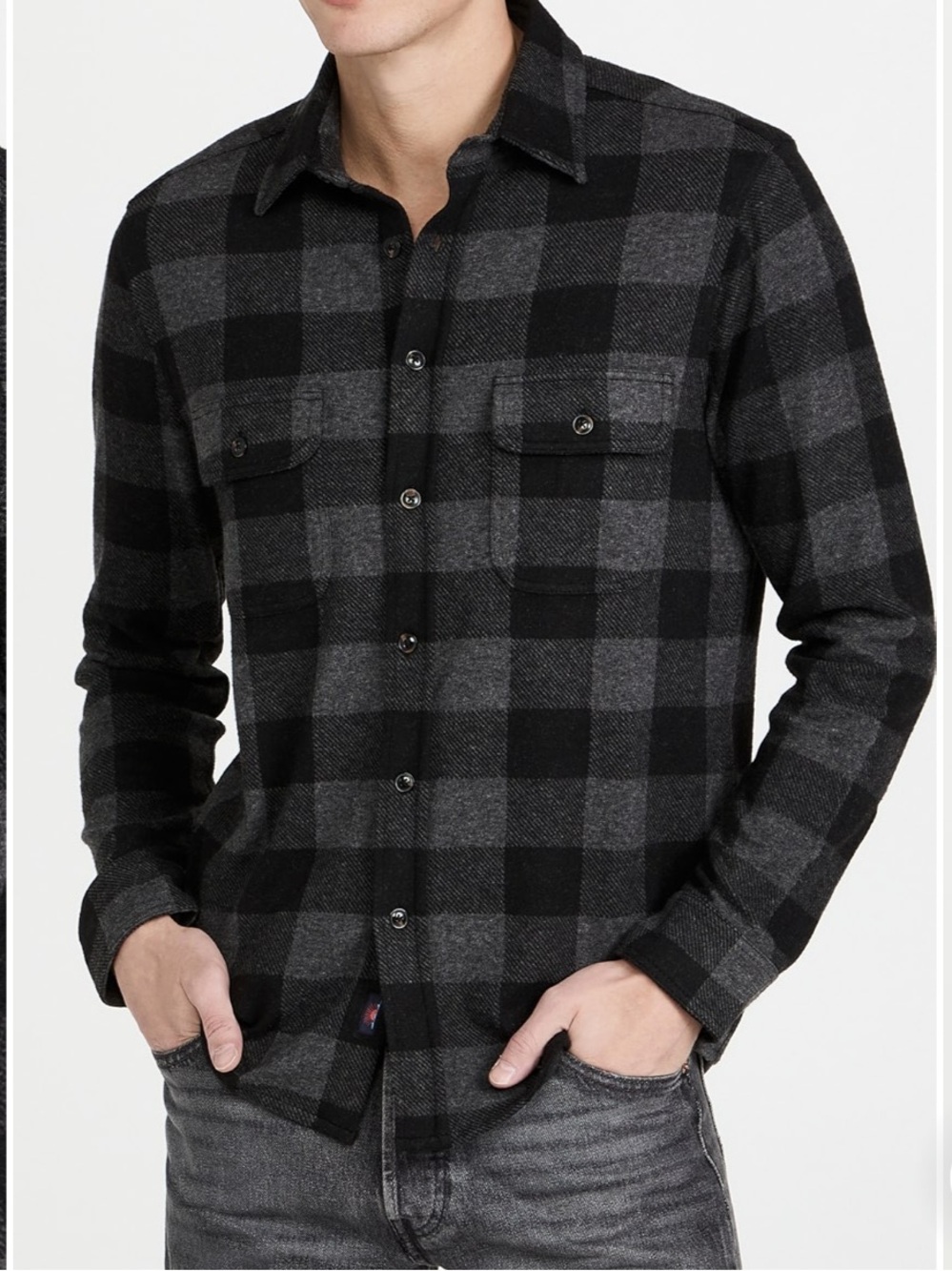 New Faherty Legend Long Sleeve Button Down